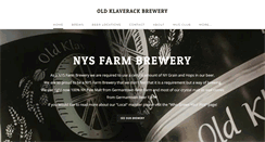 Desktop Screenshot of oldklaverackbrewery.com